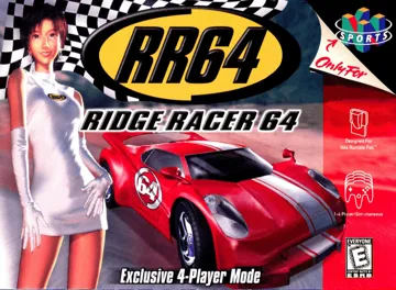 RR64 - Ridge Racer 64 (USA) box cover front